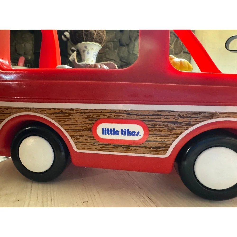Little Tikes 6 Pc Mini Van Family Set Vacation Vintage